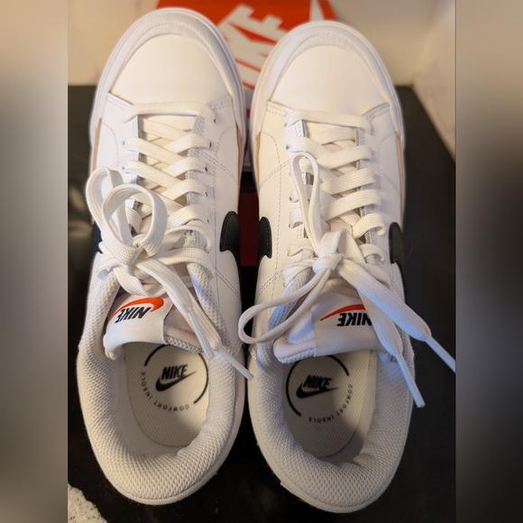 Nike Court Legacy Lift Platform Sneakers Size 8.5 Like New/Box MSRP $94.99 - Picture 6 of 10